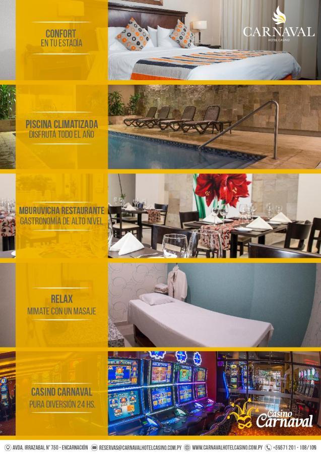 Carnaval Hotel Casino Encarnación Екстериор снимка Hotel