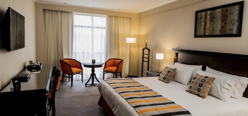 Carnaval Hotel Casino Encarnación Екстериор снимка A room at the hotel