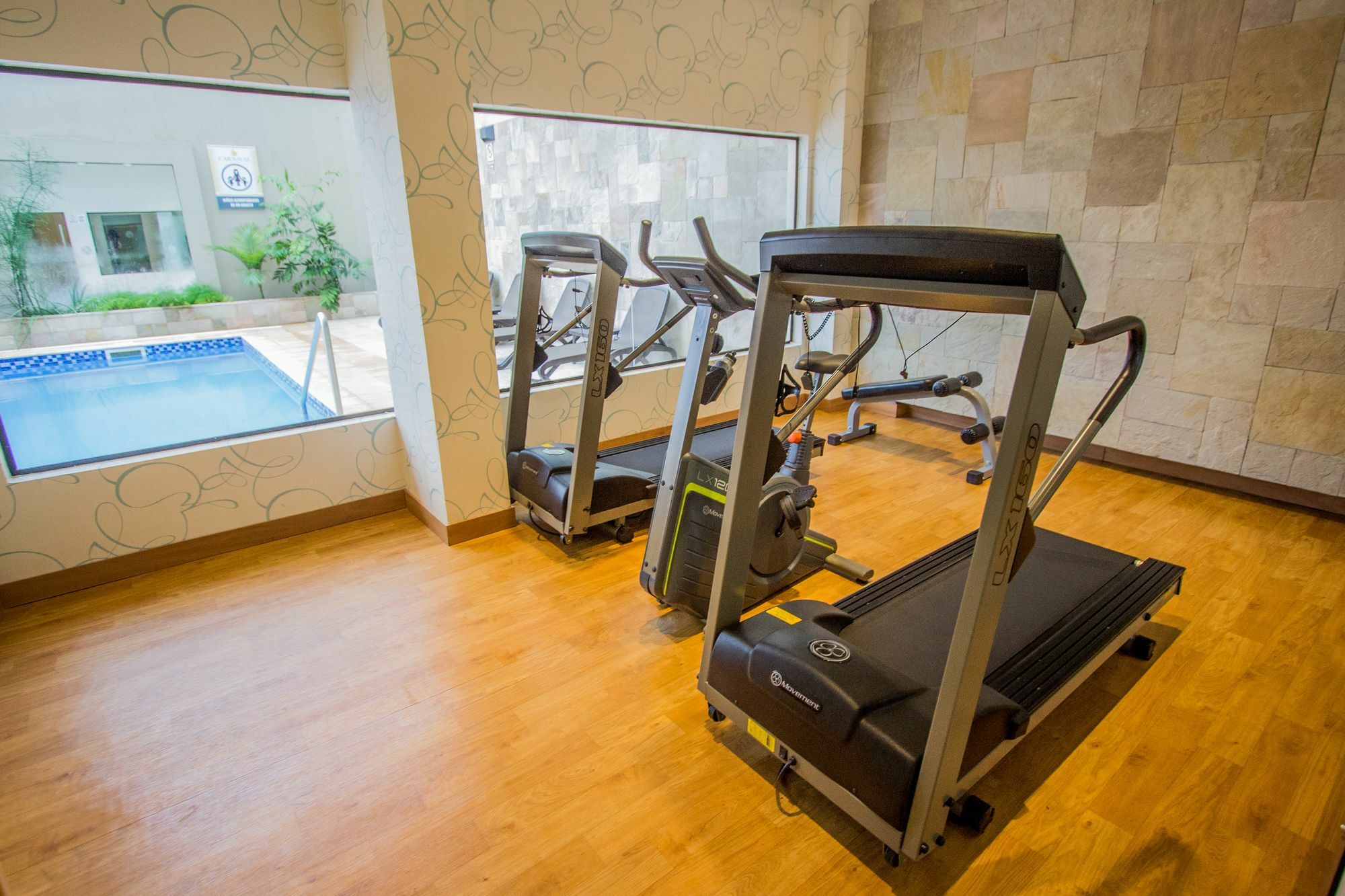 Carnaval Hotel Casino Encarnación Екстериор снимка Treadmills in a gym